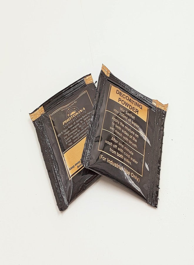 sumikrafts Nylon Mesh No.16 for Screen Printing (2 Metre / 200cm) + 2 Decoating Powder Sachets (5gm Each) | High-Durability Mesh for Textile & Graphic Arts Screen Printing - Image 3